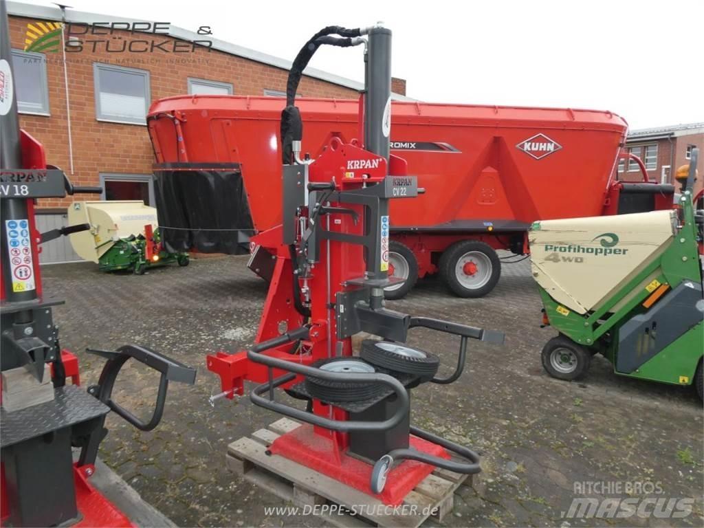 Krpan CV 22 E PRO Pilkekoneet, klapikoneet, hakkurit ja sirkkelit