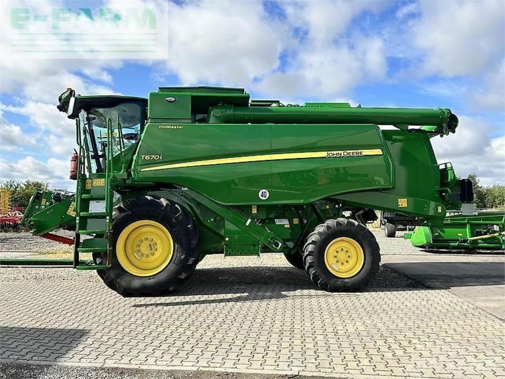 John Deere t670 hm Leikkuupuimurit