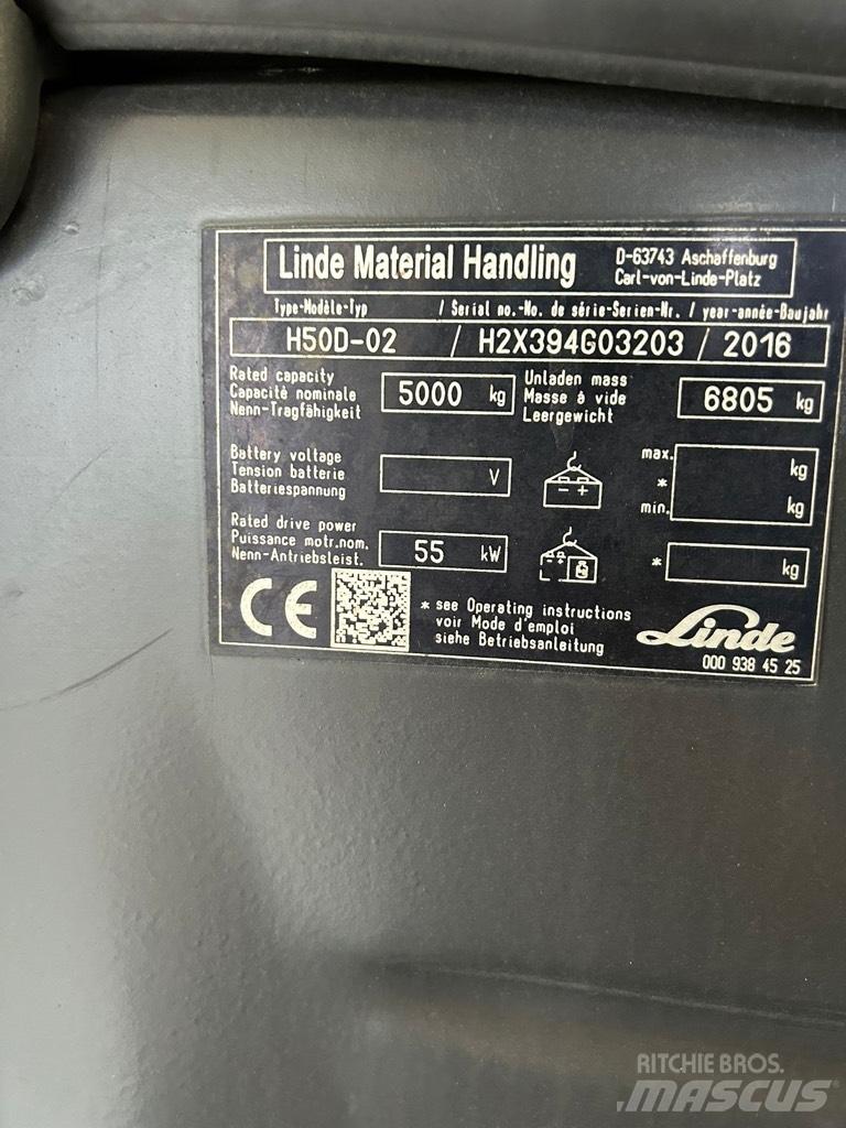 Linde H50D-02 EVO Dieseltrukit