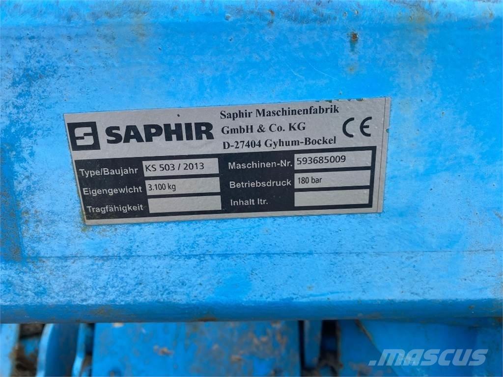 Saphir KS 503 Kiekkomultaimet ja lautasäkeet