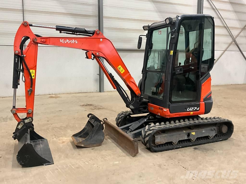 Kubota U 27-4 Minikaivukoneet < 7t