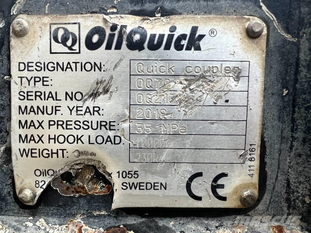 OilQuick OQ70/55 Pikakytkimet
