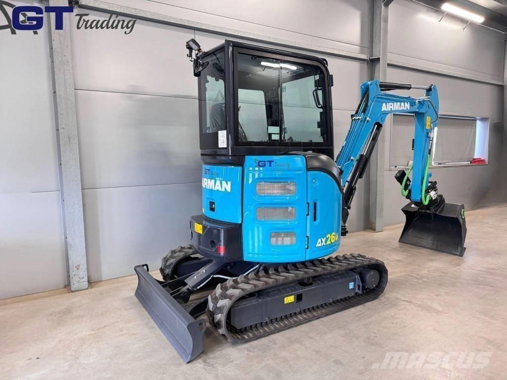 Airman AX 26 U-6 Minikaivukoneet < 7t