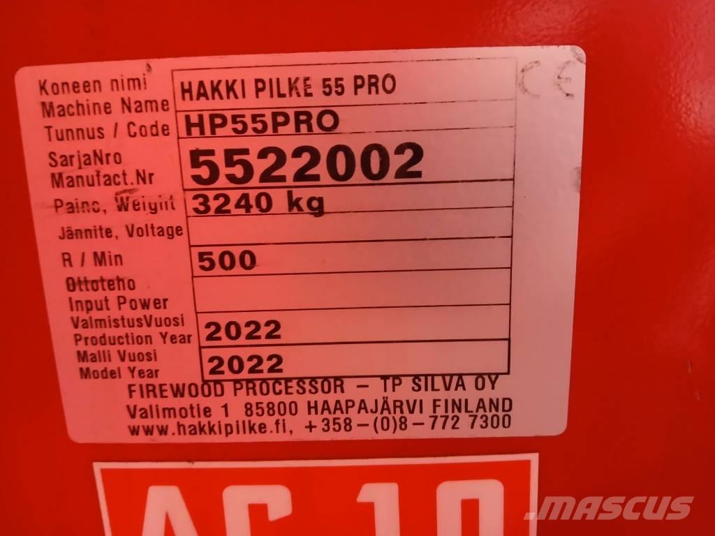 Hakki Pilke 55 Pro Pilkekoneet, klapikoneet, hakkurit ja sirkkelit