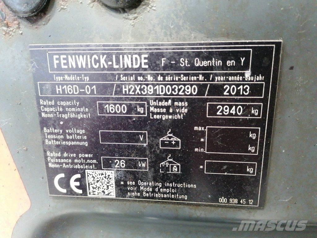 Linde H16D-01 Dieseltrukit