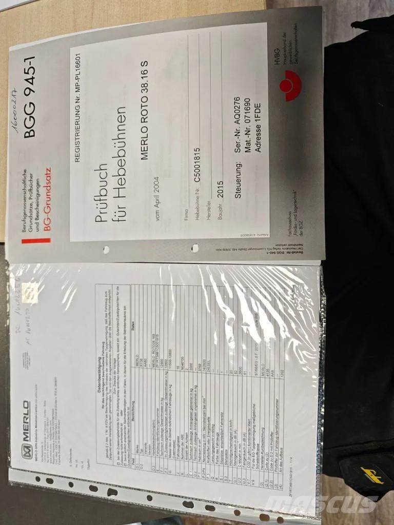 Merlo Roto 38.16S Kurottajat