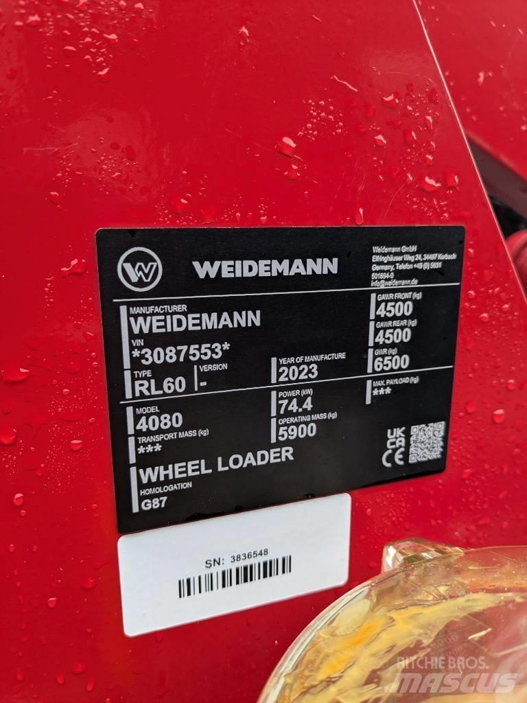 Weidemann 4080 Pyöräkuormaajat