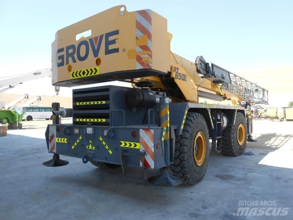 Grove RT 650 E RT-nosturit