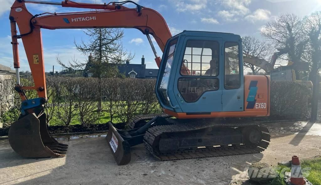 Hitachi EX 60-3 Midikaivukoneet 7t - 12t