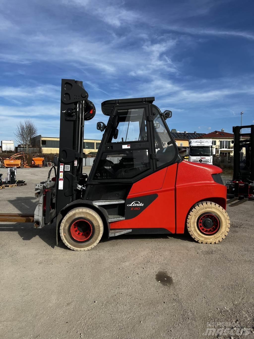 Linde E80/900 Sähkötrukit