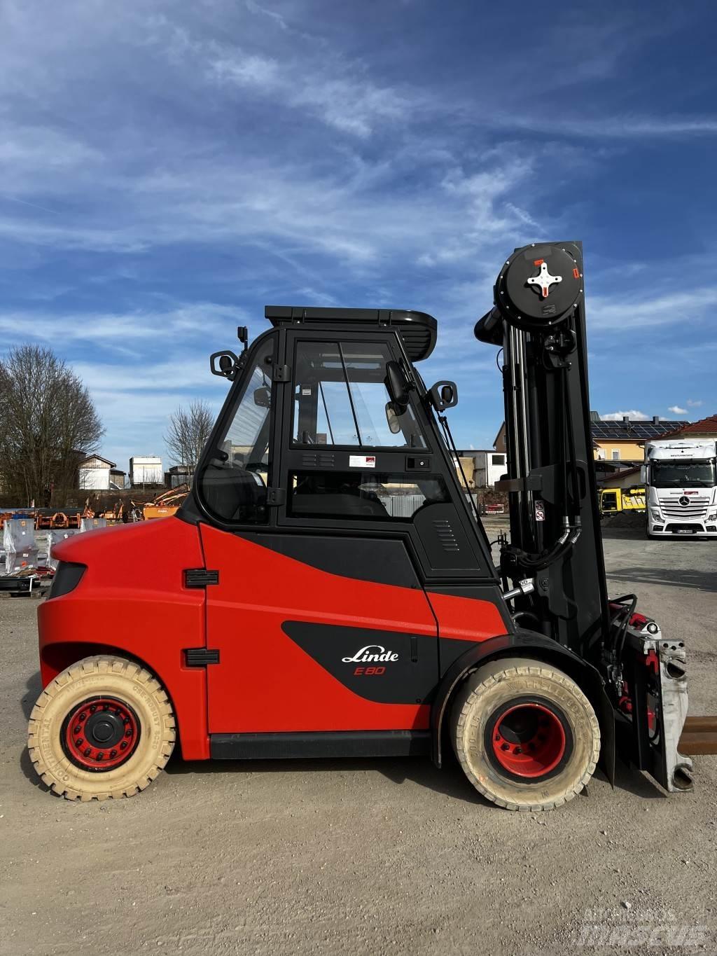 Linde E80/900 Sähkötrukit