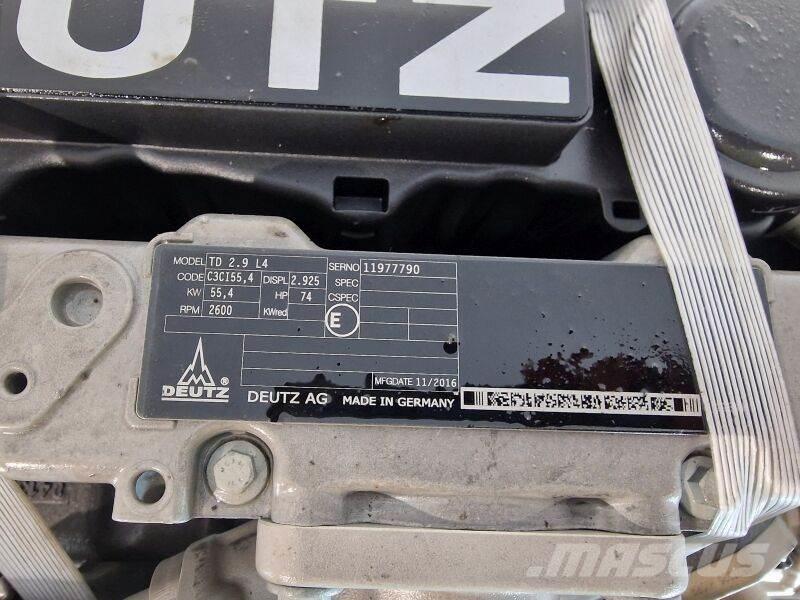 Deutz TD 2.9 L4 Moottorit