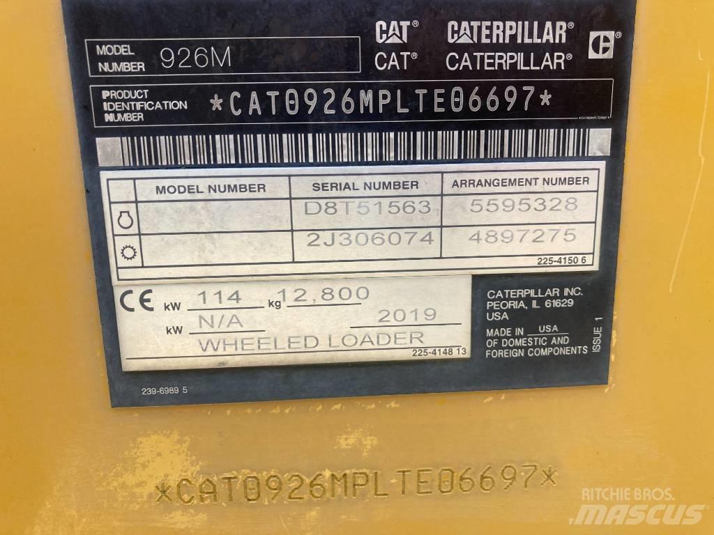 CAT 926M Pyöräkuormaajat