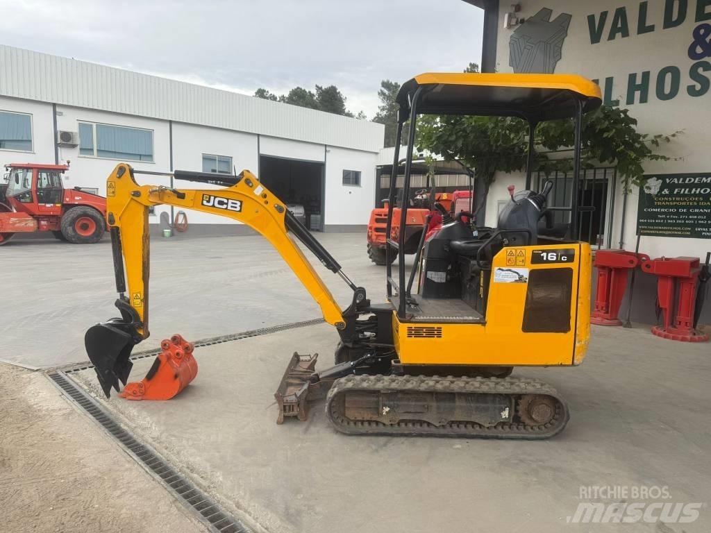 JCB 16 C-1, 904h Minikaivukoneet < 7t