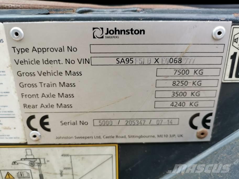 Johnston CX 400 Lakaisukoneet