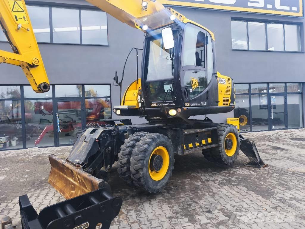 JCB JS 145 W Pyöräkaivukoneet