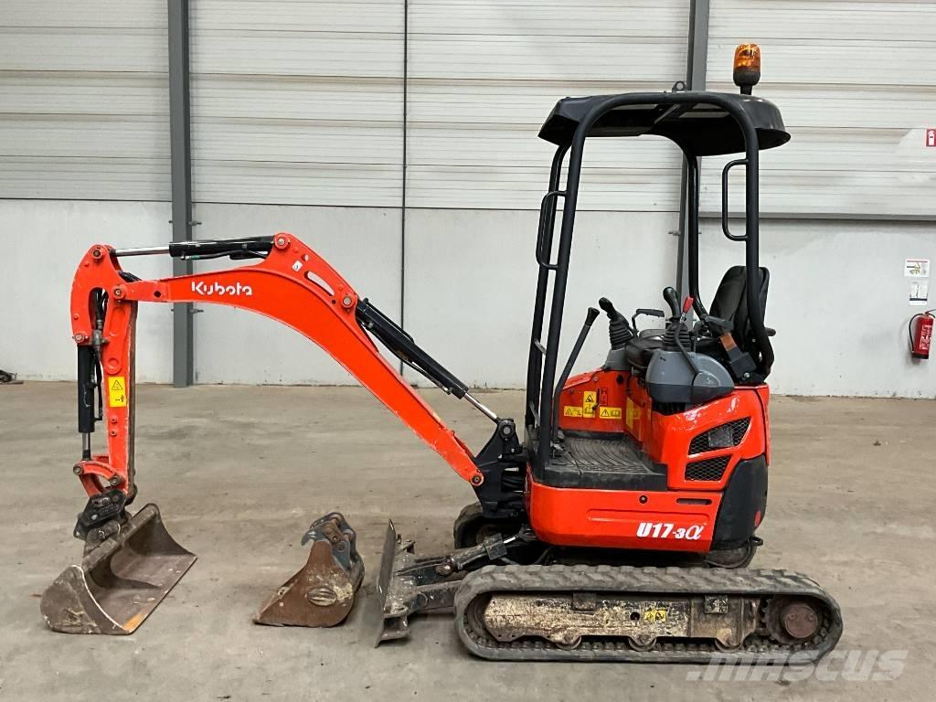 Kubota U 17-3 A Minikaivukoneet < 7t