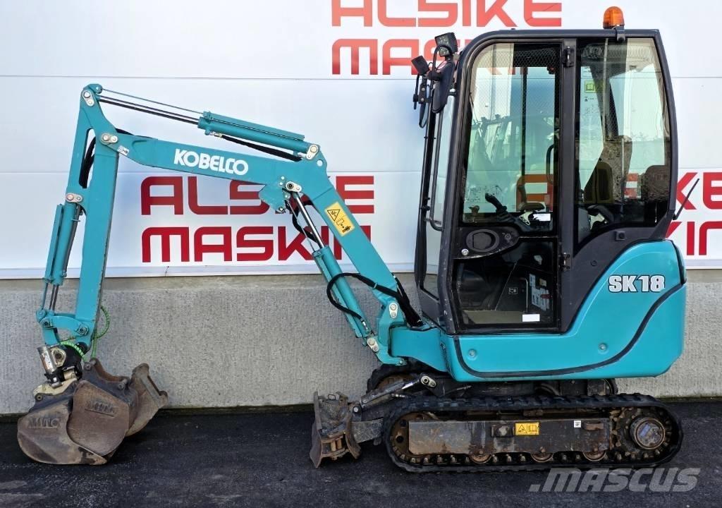 Kobelco SK 18 Minikaivukoneet < 7t