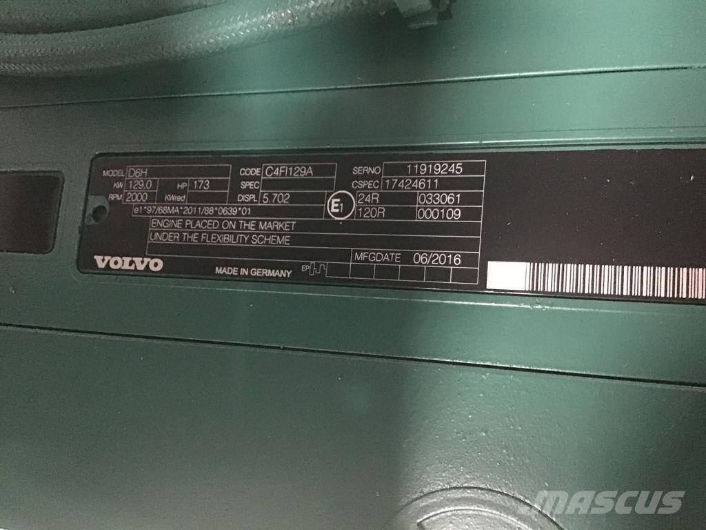 Volvo D6H NEW Moottorit