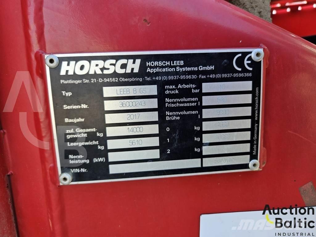 Horsch Leeb 8 GS Hinattavat ruiskut