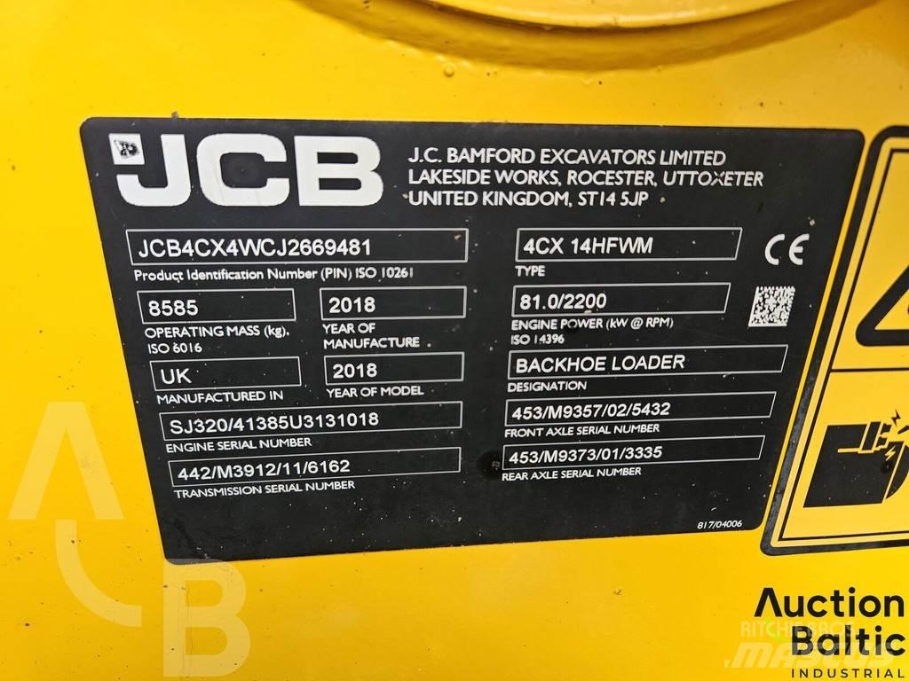 JCB 4 CX Kaivurikuormaajat