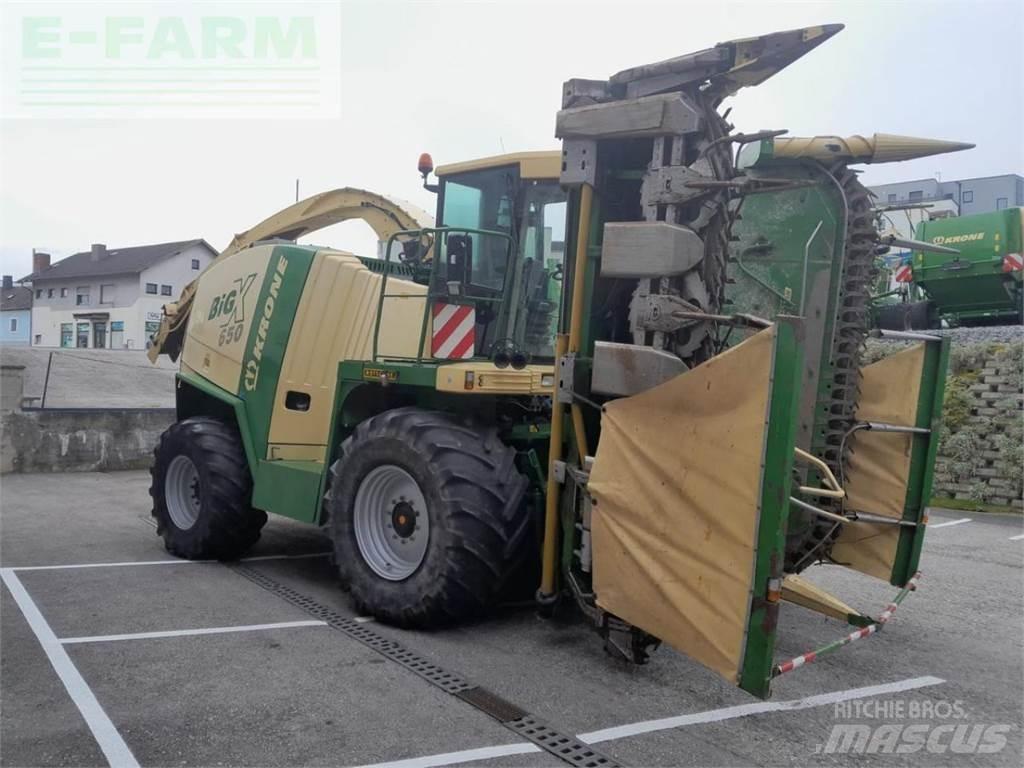 Krone big x 650 Ajosilppurit