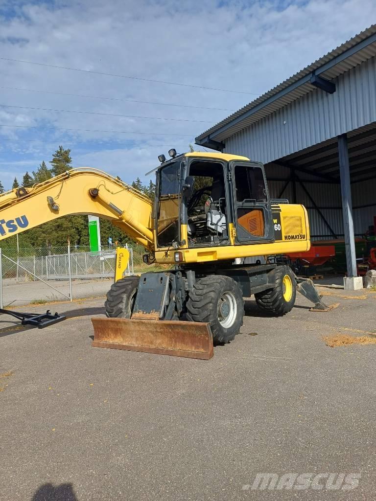 Komatsu PW 160-7-4x4 Pyöräkaivukoneet