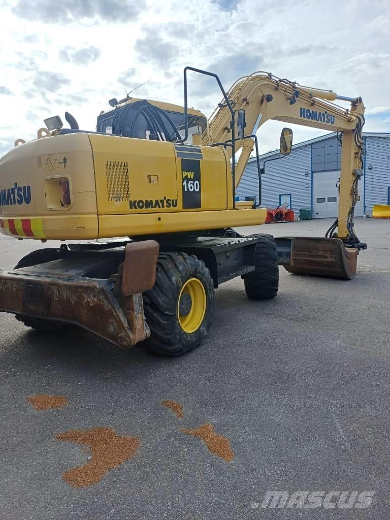 Komatsu PW 160-7-4x4 Pyöräkaivukoneet