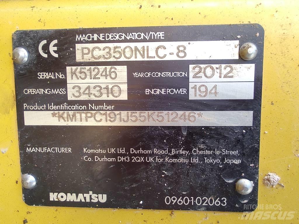 Komatsu PC 350 Telakaivukoneet