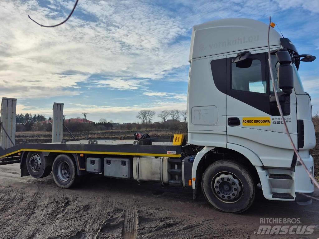Iveco Stralis 420 Lava / vinssi kuorma-autot