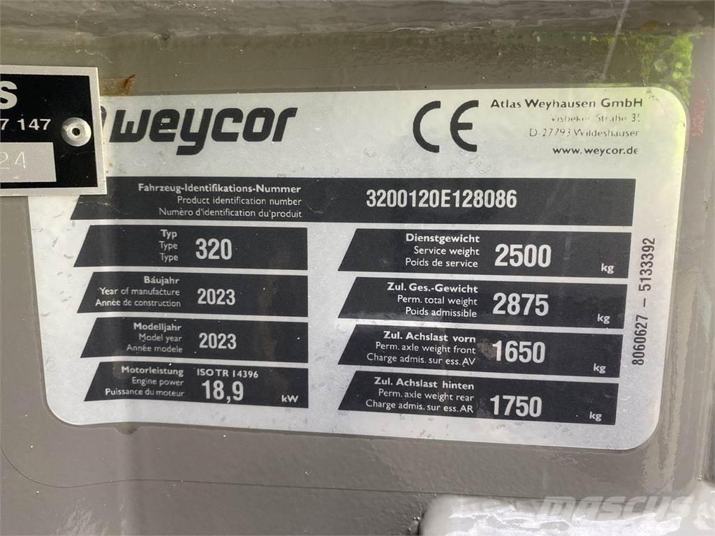 Weycor AR320 Cab Yleiskuormaajat