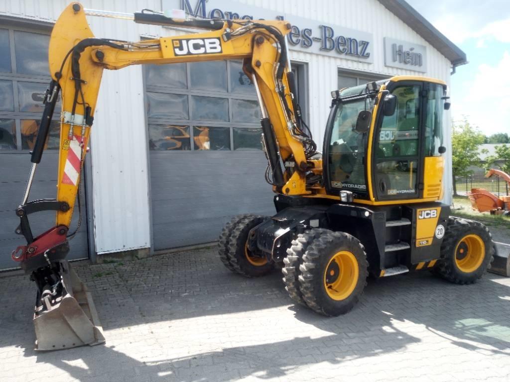 JCB Hydradig 110W Pyöräkaivukoneet