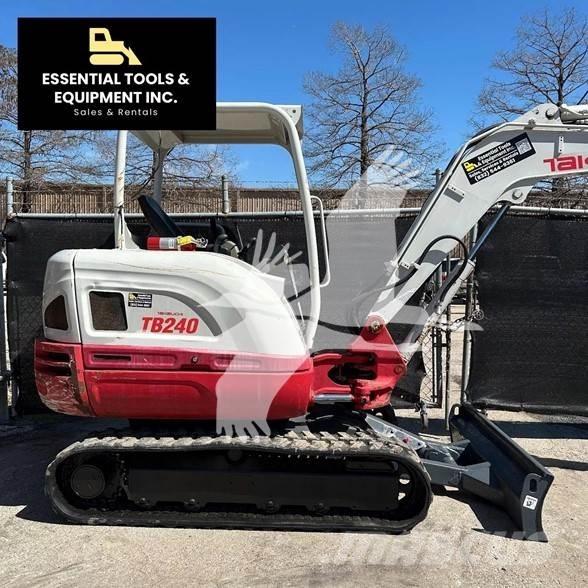 Takeuchi TB240 Minikaivukoneet < 7t