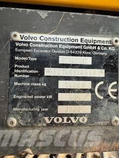 Volvo EC 140 B LC Telakaivukoneet