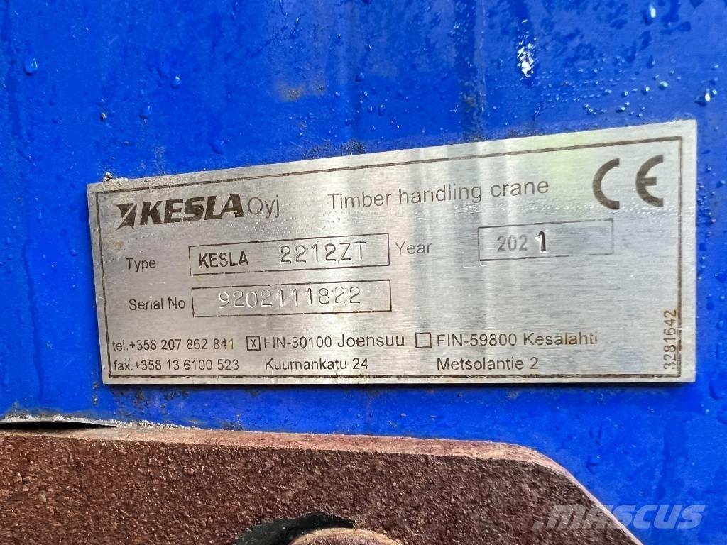 Kesla 2212 ZTF Puutavaranosturit