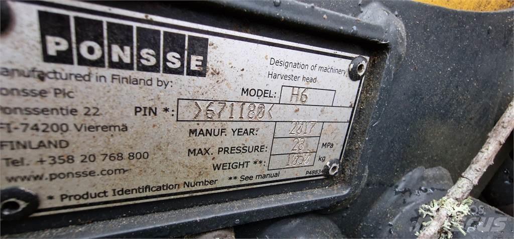 Ponsse Ergo 8wd Harvesterit