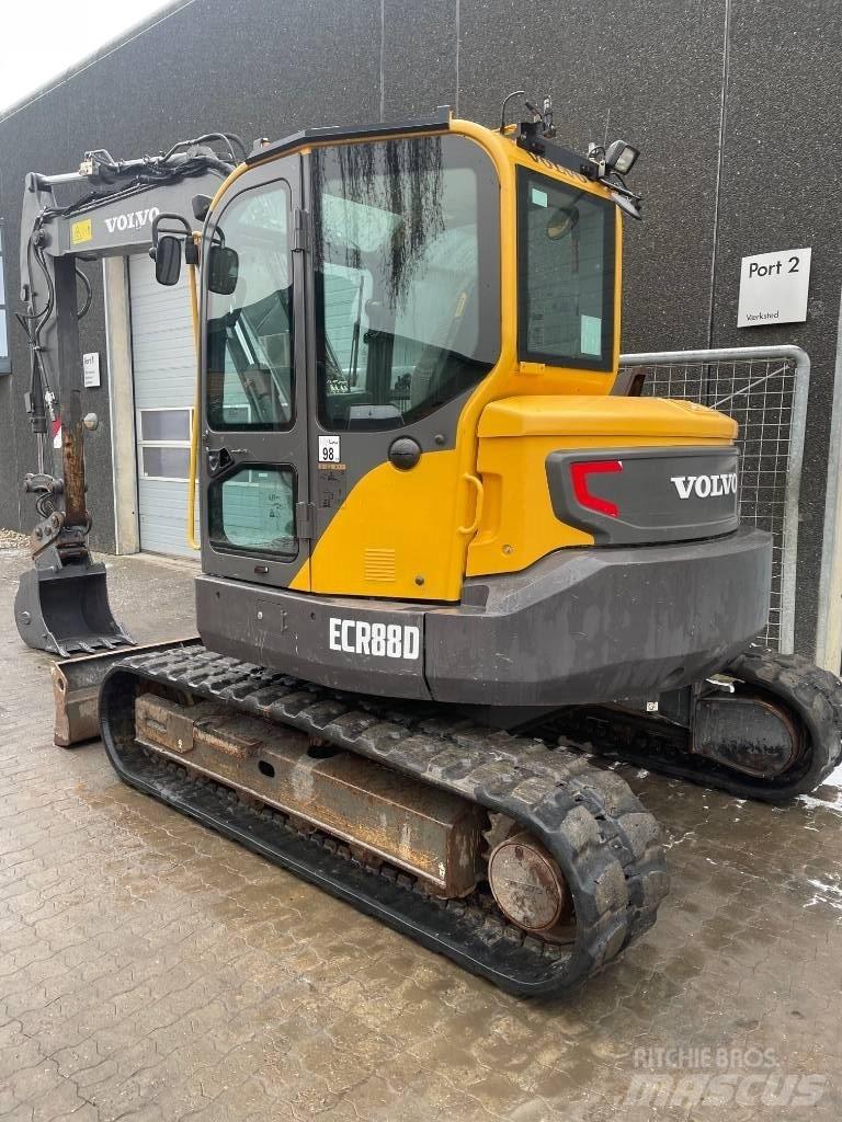 Volvo ECR88D Midikaivukoneet 7t - 12t