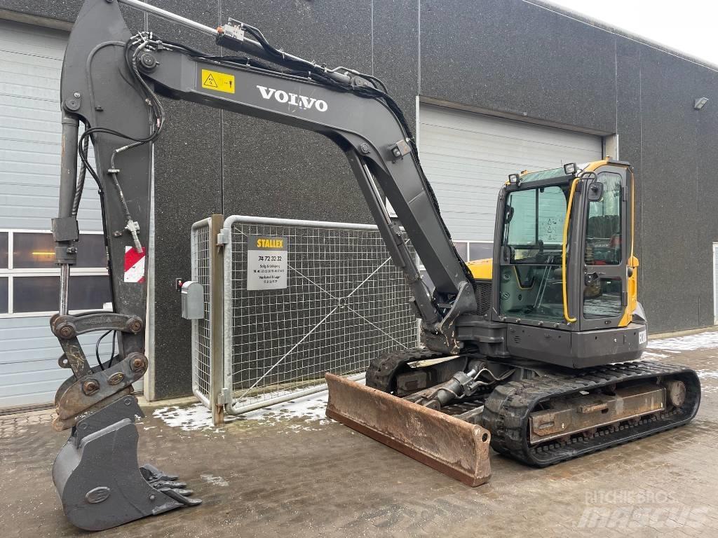 Volvo ECR88D Midikaivukoneet 7t - 12t