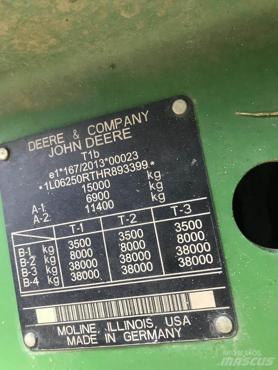 John Deere 6250R Traktorit