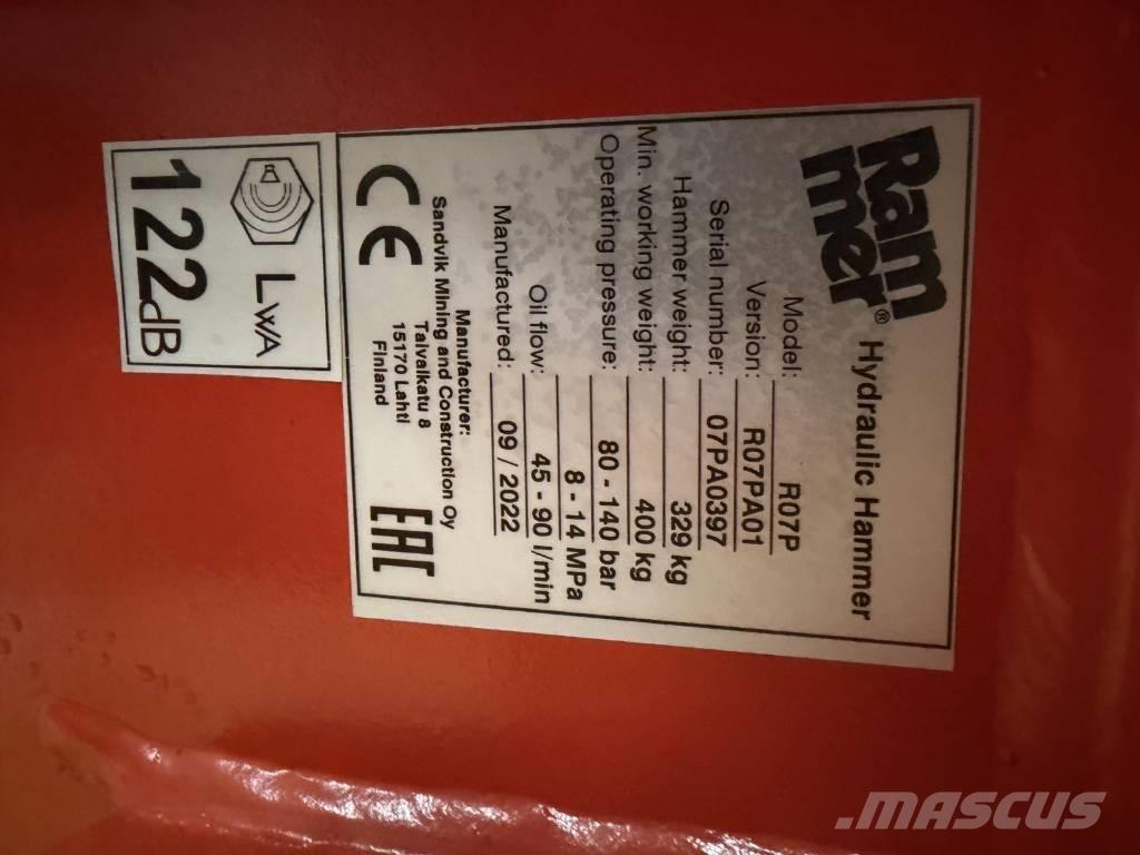 Rammer R07P Iskuvasarat