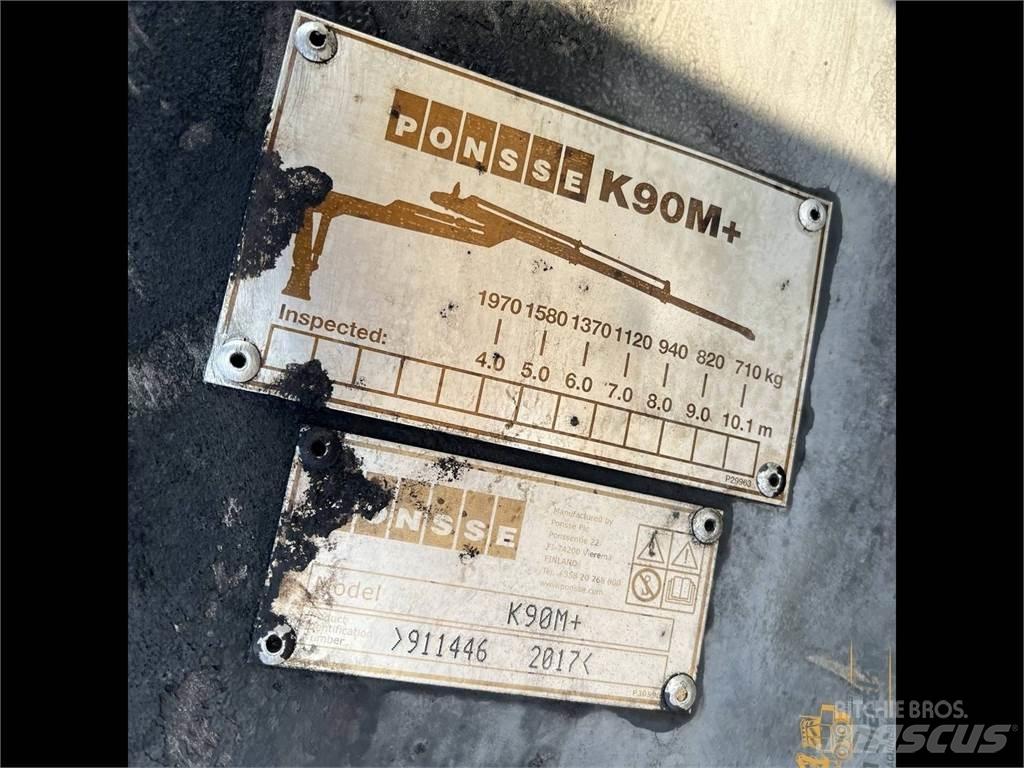 Ponsse K90M+ Kuormatraktorinosturit