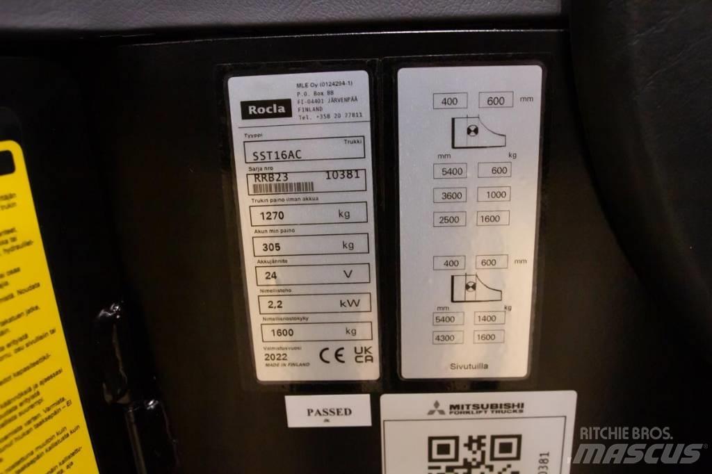 Rocla SST 16 AC Ajettavat pinoamisvaunut