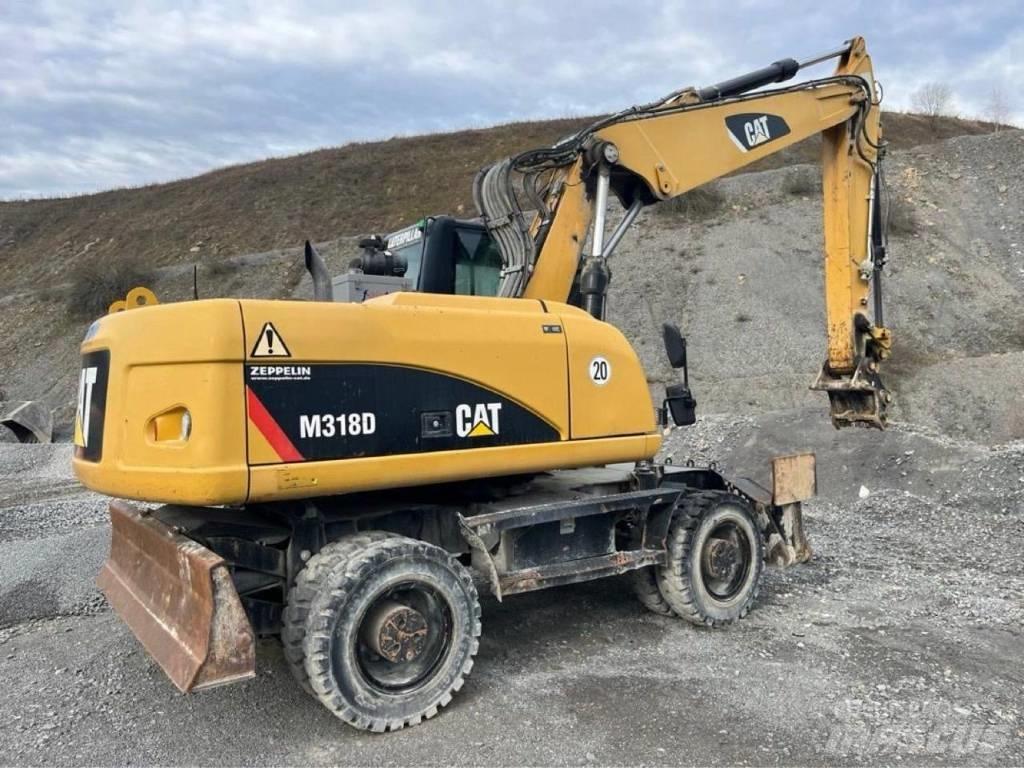 CAT M318D Pyöräkaivukoneet