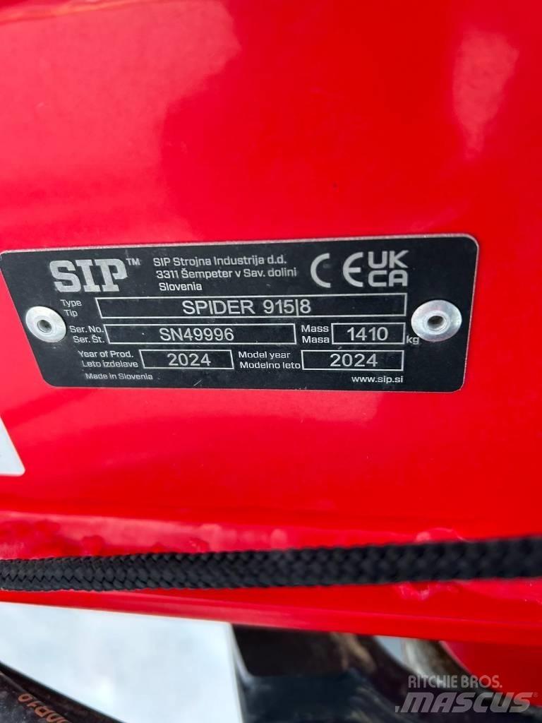 SIP Spider 915/8 Pöyhimet ja haravat