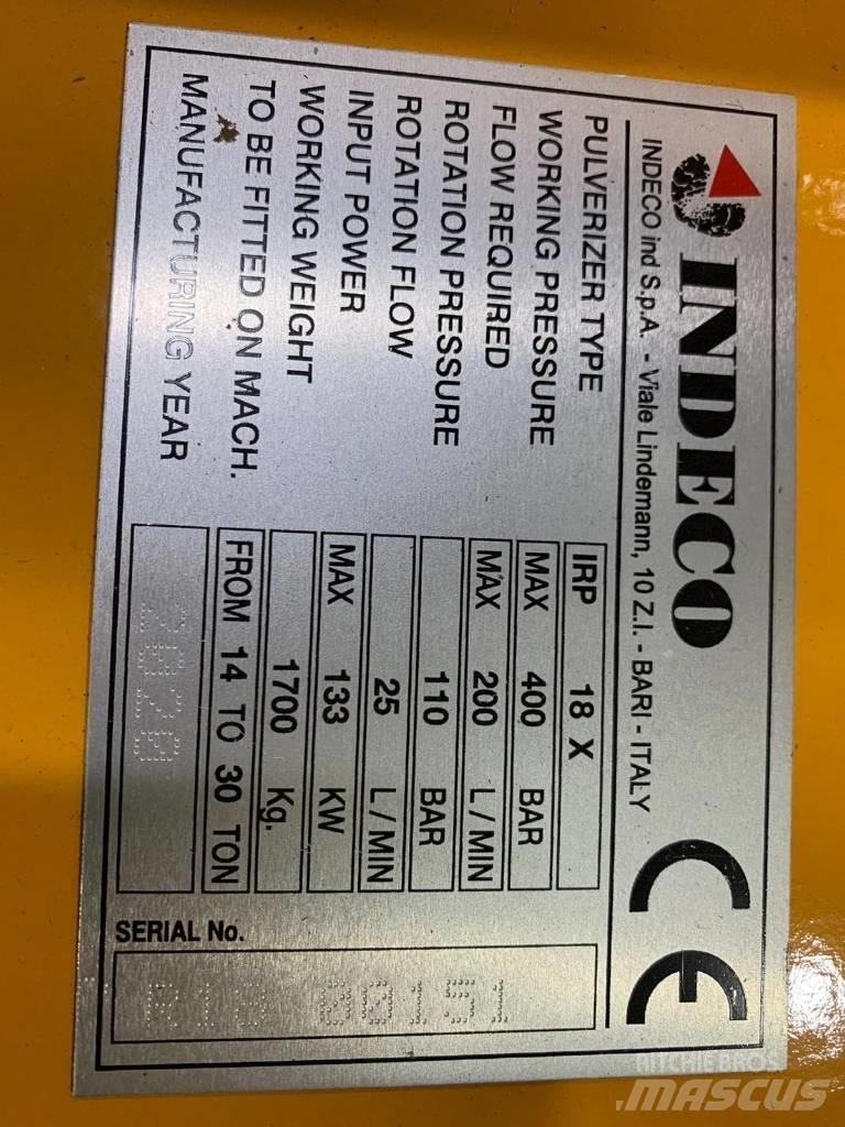 Indeco IRP 18X Leikkurimurskaimet