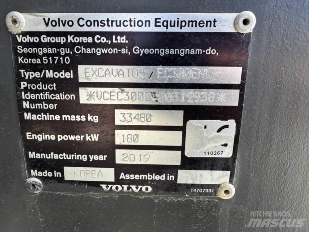 Volvo EC300ENL Telakaivukoneet