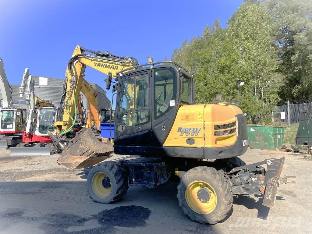 Yanmar B 95 W Pyöräkaivukoneet