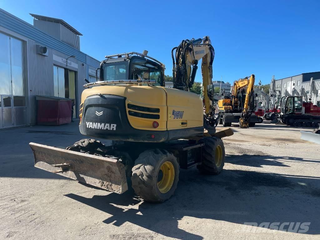 Yanmar B 95 W Pyöräkaivukoneet