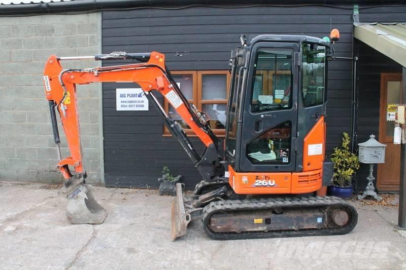 Hitachi ZX 26 U Minikaivukoneet < 7t