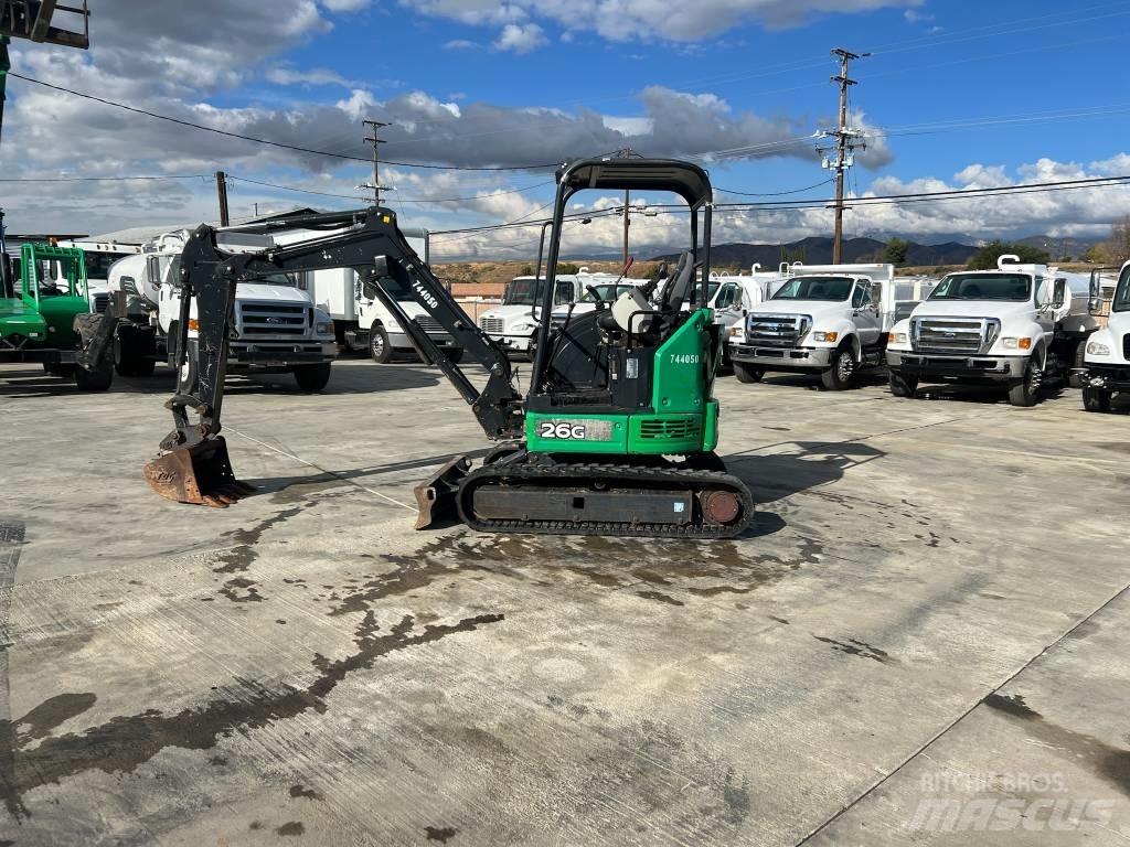 John Deere 26G Minikaivukoneet < 7t
